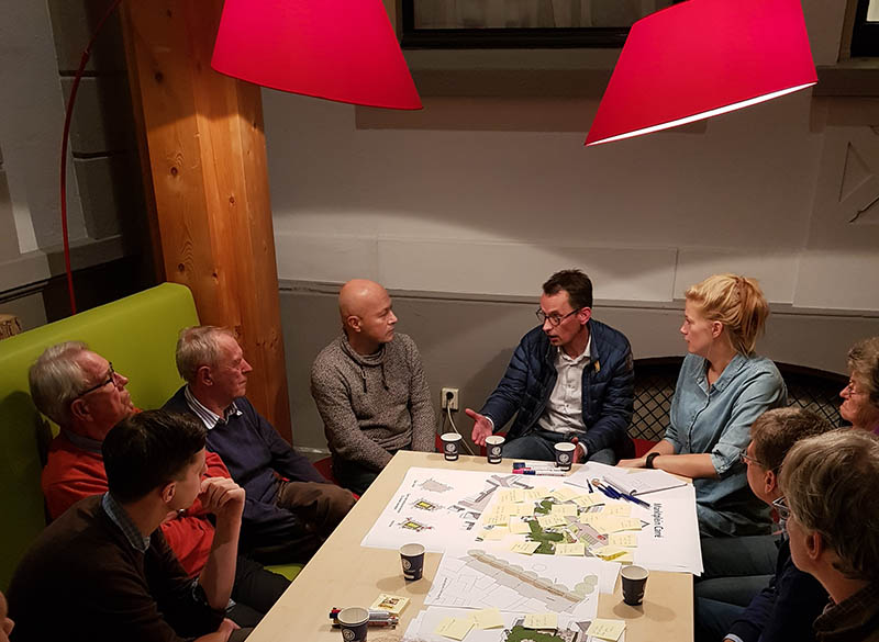 Eerste dorpsavond in Brummen: presenteren van de scenario's